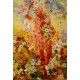 Leon Frederic, Spring handgemaltes Ölbild, gemalt nach Vorlage in 50x70cm