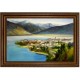 historische Ansicht von Zell am See, handgemaltes Ölbild in 50x60cm