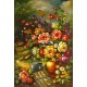 Blumen, Blumenstrauß- handgemaltes Ölbild , gemalt nach einer Vorlage in 60x90cm