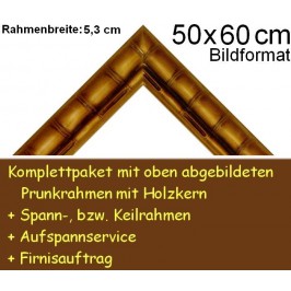 Bilderrahmen S10 Gold F50x60cm Bilderrahmen S10 Gold F50x60cm