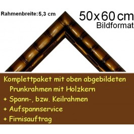 Bilderrahmen S10 Gold-Braun F50x60cm Bilderrahmen S10 Gold-Braun F50x60cm