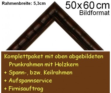 Bilderrahmen S10 Dunkelbraun F50x60cm