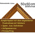 Bilderrahmen S11 Goldbraun F50x60cm