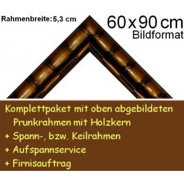 Bilderrahmen S10 Goldbraun F60x90cm Bilderrahmen S10 Goldbraun F60x90cm
