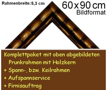 Bilderrahmen S10 Goldbraun F60x90cm