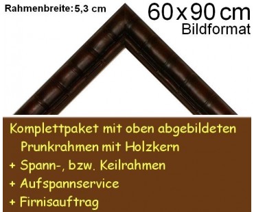 Bilderrahmen S10 Dunkelbraun F60x90cm