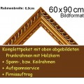 Bilderrahmen S11 Goldbraun F60x90cm