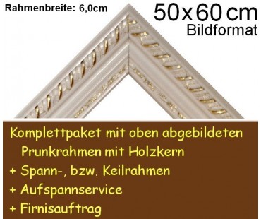 Bilderrahmen S11 Weiß F50x60cm