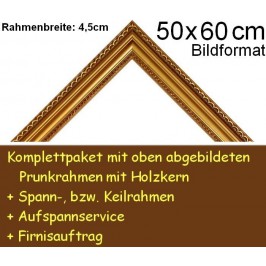 Bilderrahmen S12 Gold F50x60cm Bilderrahmen S12 Gold F50x60cm
