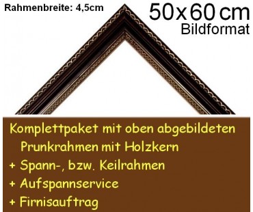 Bilderrahmen S12 Dunkelbraun F50x60cm