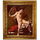 Amor Vincit Omnia1601, handgemalt nach einer Motivvorlage v. Caravaggio