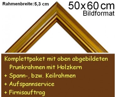Bilderrahmen S15 Gold F50x60cm