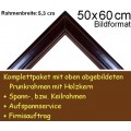 Bilderrahmen S15 Dunkelbraun F50x60cm