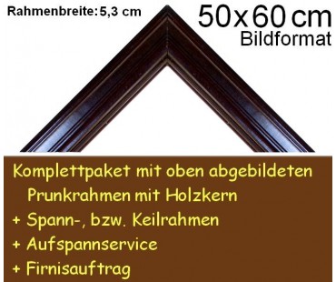 Bilderrahmen S15 Dunkelbraun F50x60cm
