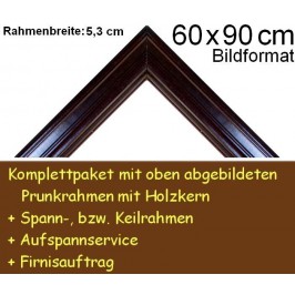 Bilderrahmen S15 Mahagoni F60x90cm Bilderrahmen S15 Mahagoni F60x90cm