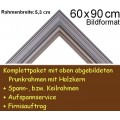 Bilderrahmen S15 Silbergrau F60x90cm