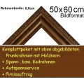 Bilderrahmen S18 Braun-Grau F50x60cm