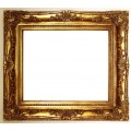 Barockrahmen ID230-S7 in Goldbraun F50x60cm