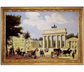 Ölgemälde Brandenburger Tor von Berlin, K.Loeillot