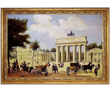 Ölgemälde Brandenburger Tor von Berlin, K.Loeillot