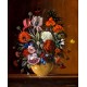 Blumen, Blumenstrauß - handgemaltes Ölbild