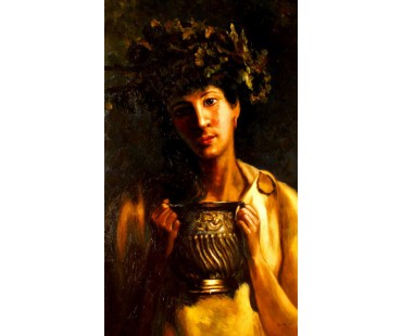 Alma Tadema in 50x90 cm - Prize for the Artists, handgemalt nach der Vorlage v. Alma-Tadema Sir Lawrence