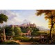 Thomas Cole 110x70cm - der Aufbruch - handgemalt nach der Vorlage v. Thomas Cole