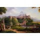 Thomas Cole 110x70cm - der Aufbruch - handgemalt nach der Vorlage v. Thomas Cole