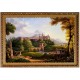 Thomas Cole 110x70cm - der Aufbruch - handgemalt nach der Vorlage v. Thomas Cole