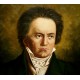 Beethoven Ludwig -  handgemaltes Ölbild nach einer Motivvorlage von Joseph Karl Stieler