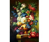 Blumen, Blumenstrauß- handgemaltes Ölbild , gemalt nach einer Vorlage in 50x60cm