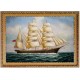 Segelschiffe - handgemaltes Ölbild , gemalt nach einer Vorlage in 60x90cm